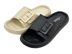 CIABATTE LCJ DONNA 36/41     2/COL      24 £    -MIN 24   NERO/BEIGE