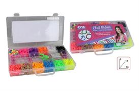 VALIGETTA COMPLETA 'LOOM BANDS' C/TELAIO 12 £