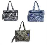 BORSA MARE LARGE NYLON GEOMETRICA 3/COL   24 £