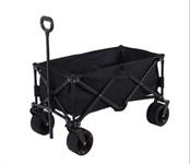 CARRELLINO SPIAGGIA CM. 98x50x59 IN ACCIAIO  1 £   NERO