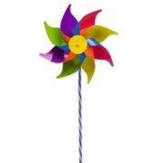 GIRANDOLA CM. 20 x45 ARCOBALENO BICOLORE  48 £  -MIN 6