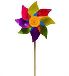 GIRANDOLA CM. 27 x58 ARCOBALENO BICOLORE  30 £   -MIN 2   ASTA/LEGNO