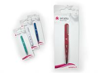 SBL PINZETTA S-CIGLIA C/PETTININO      24 £     -MIN 6           BLISTER