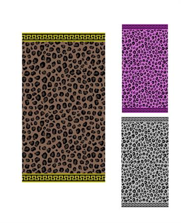 TELO MARE ENJOY CM. 90x165 SPUGNA 'JUNGLE'  24 £    3/COLORI
