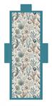 TELO COPRILETTINO CM. 70x185 MIC/FIBRA 'PAESAGGIO MARINO'  20 £