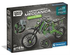 COSTRUZIONI CLEMENTONI STEM 'MOTOCROSS' 6 £    LAB MECCANICA   SCATOLA-M