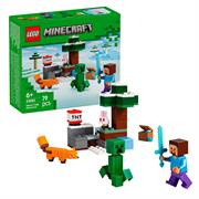 COSTRUZIONI LEGO MINECRAFT 'AVVENTURA NELLA TAIGA' 4 £         SCATOLA-X
