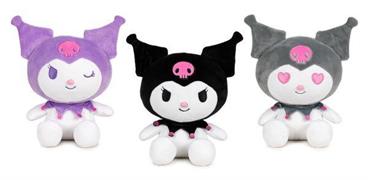PELUCHE 'HELLO KITTY' KUROMI CM. 16 3/ASS   12 £