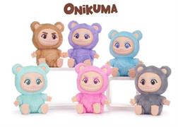 PELUCHE 'ONIKUMA' SEDUTO CM. 24 6/ASS    12 £