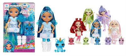 BAMBOLA 'RAINBOW HIGH' FANTASY FAIRIES 5/ASS 9 £   C/UNICORNO  SCATOLA-F