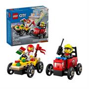 COSTRUZIONI LEGO CITY 'PIZZAIOLO VS POMPIERE' 4 £              SCATOLA-X