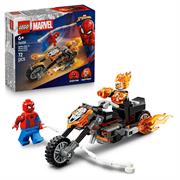 COSTRUZIONI LEGO MARVEL 'SPIDERMAN VS GHOST RIDER' 4 £         SCATOLA-X