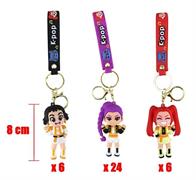 BAMBOLA 'K-POP' CM. 8 PORTACHIAVI 3/ASS 36 £      6x 24x 6x
