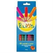 CANC PASTELLI GIOTTO ELIOS SCATOLA PZ.12 C/TEMPERINO   12 £   -MIN 6