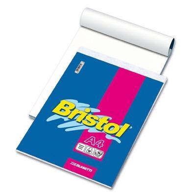 CANC BLOCCO NOTES BRISTOL FOGLI 60 -A4- BIANCO GR.50  10 £    -MIN 5