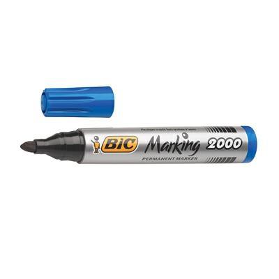 CANC PENNARELLO MARCATORE BIC -BLU- PUNTA TONDA  12 £   -MIN 4