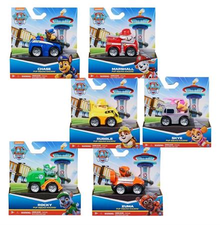 PAW PATROL VEICOLO 'PUP SQUAD RACER' 6/ASS 6 £                 SCATOLA-X