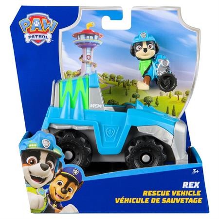 PAW PATROL VEICOLO 'SALVATAGGIO' C/REX 3 £                     SCATOLA-X
