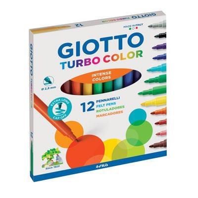CANC PENNARELLI GIOTTO TURBO COLOR SCATOLA PZ.12   12 £    -MIN 6