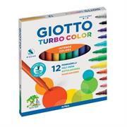 CANC PENNARELLI GIOTTO TURBO COLOR SCATOLA PZ.12   12 £    -MIN 6