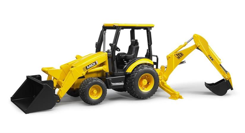 BRUDER ESCAVATORE 'JCB' MIDI CX 411x122x168  4 £               SCATOLA-M