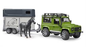 BRUDER 'LAND ROVER' C/TRASPORTO CAVALLO 620x278  2 £           SCATOLA-M