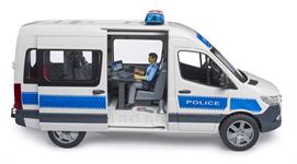 BRUDER CAMION 'MERCEDES' POLIZIA LUC/SUO C/ACC 435x163  2 £    SCATOLA-M
