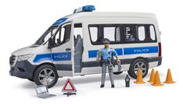 BRUDER CAMION 'MERCEDES' POLIZIA LUC/SUO C/ACC 435x163  2 £    SCATOLA-M