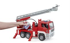 BRUDER CAMION POMPIERI 'MAN' LUC/SUO/ACQUA 470x175  4 £        SCATOLA-M