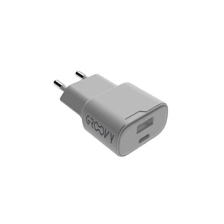 SPINA MURO 1USB+1USB-C - 20 WATT         5 £       GR-SCH-FC20W-1XC+1XA