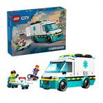 COSTRUZIONI LEGO CITY 'AMBULANZA DI EMERGENZA' 6 £             SCATOLA-X