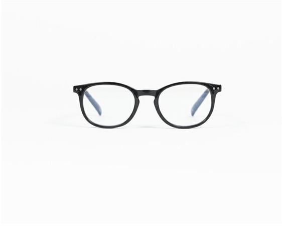 OCCHIALI DA VISTA ROUND 'BLACK' +2,00     6 £           CON ASTUCCIO