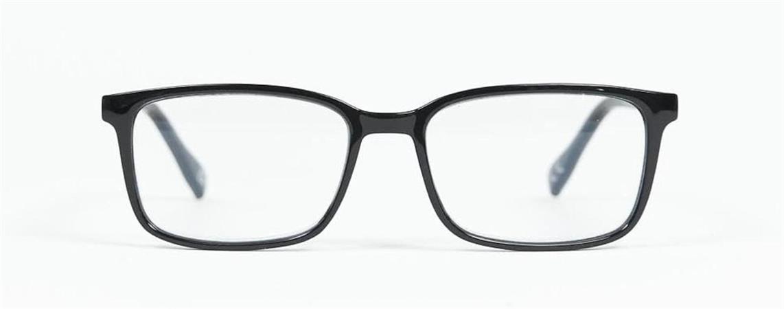 OCCHIALI DA VISTA SQUARE 'BLACK' +2,00    6 £           CON ASTUCCIO