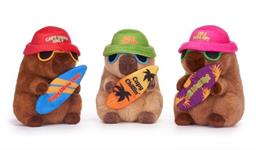 PELUCHE CM. 26 CAPYBARA 3/ASS C/SURF 3 £