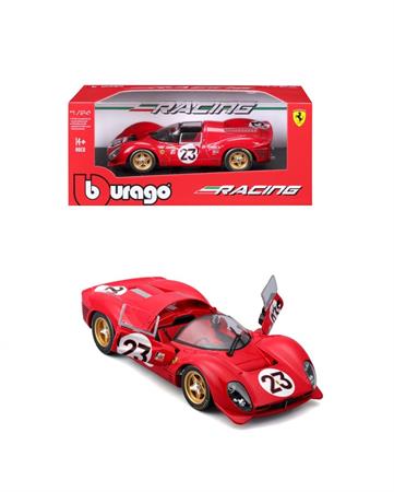 AUTO D-CAS 1/24 'FERRARI 330 P4 DAYTONA' 1967  6 £    BURAGO   SCATOLA-M