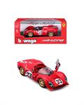 AUTO D-CAS 1/24 'FERRARI 330 P4 DAYTONA' 1967  6 £    BURAGO   SCATOLA-M