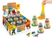 SLIME 'DINOSAURO' BLOBBY CRYSTAL PUTTY 9 £       -108 G        DISPLAY-X