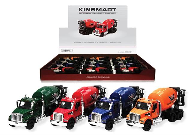 AUTO D-CAS 1/66 WESTERN STAR 47 X TRUCK 4/ASS 12 £  -MIN 2     DISPLAY-M