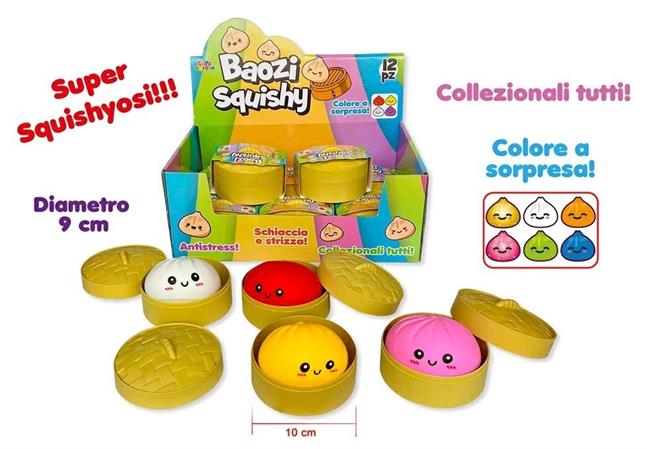 SQUISHY 'RAVIOLI' ANTISTRESS SCHIACCIA E STRIZZA 12 £          DISPLAY-X