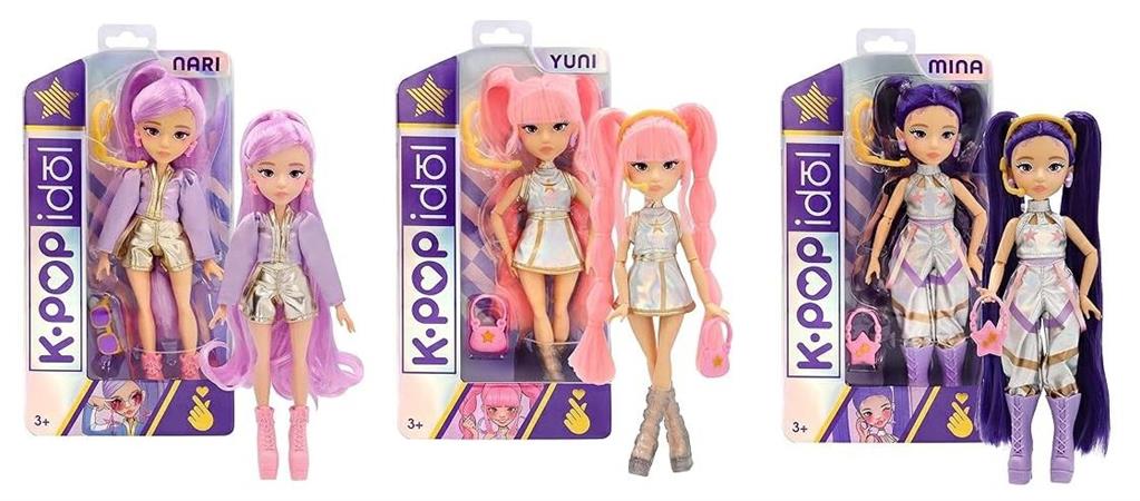 BAMBOLA 'K-POP IDOL' CM. 30 FASHION DOLL 3/ASS 6 £             SCATOLA-F