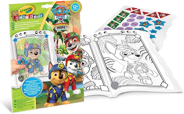 ALBUM 'PAW PATROL' COLOR & STICKER       12 £   -MIN 2