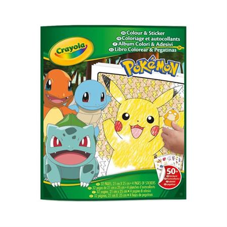 ALBUM 'POKéMON' COLOR & STICKER          12 £   -MIN 2
