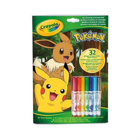 ALBUM 'POKéMON' ATTIVITA' & COLORING     12 £   -MIN 2