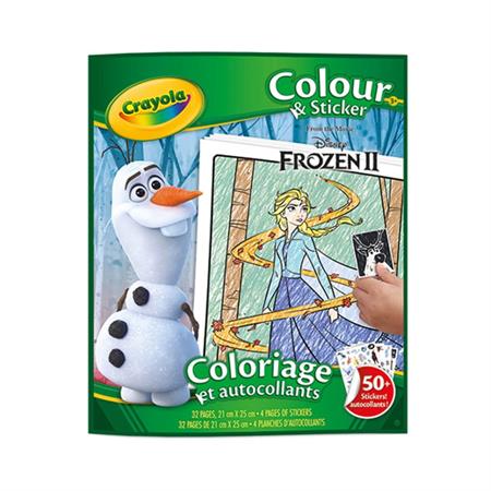 ALBUM 'FROZEN' COLOR & STICKER           12 £   -MIN 2