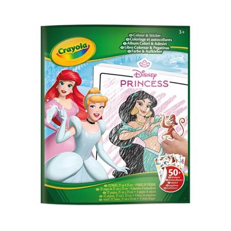 ALBUM 'PRINCESS' COLOR & STICKER         12 £   -MIN 2