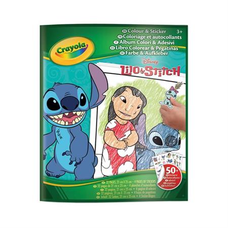 ALBUM 'STITCH' COLOR & STICKER           12 £   -MIN 2