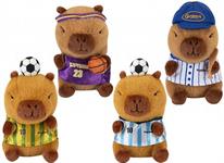 PELUCHE CM. 26 CAPYBARA 4/ASS 'SPORT'  24 £