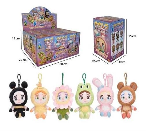 PELUCHE 'KANASHIKO' CRY PORTACHIAVI CM. 13 BLIND BOX  9 £   VISO PVC