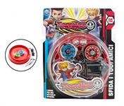 GIOCO TROTTOLE 'TORNADO' C/ARENA E LANCIATORE 36 £   2/ASS     BLISTER-X