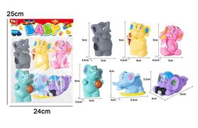 TENEROTTI ANIMALI 'ELEFANTINI' PZ. 6 IN BUSTA  24 £
